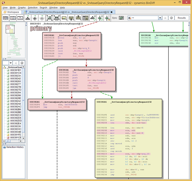 bindiff ida plugin