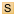 yellow icon with an S