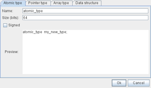 atomic type dialog