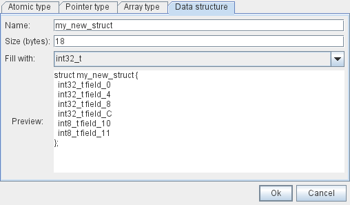 compound type dialog