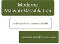 Moderne Malwareklassifikation